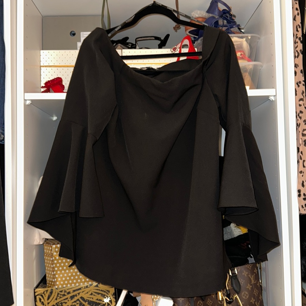 💜 Eloquii off the shoulder blouse